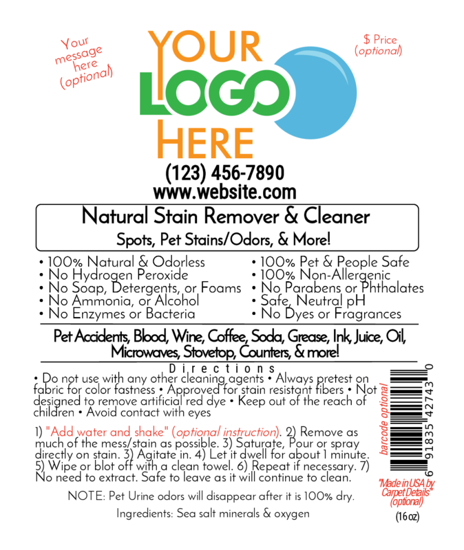 Case of 15, 16oz spray bottles: $100/case $6.60/bottle wholesale (MSRP $12.95/bottle)