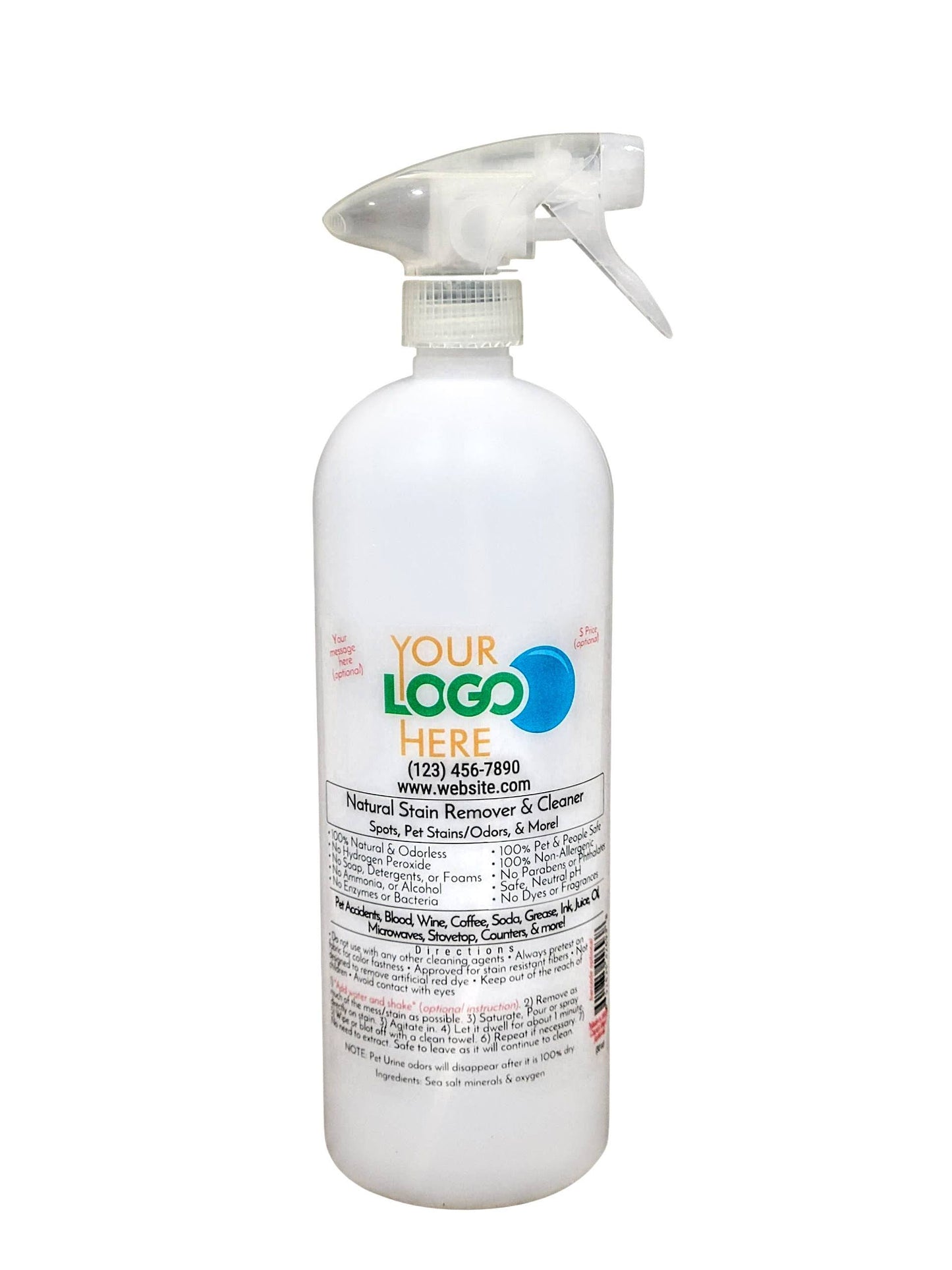 Case of 12, 32oz spray bottles: $107/case $8.97/bottle wholesale (MSRP $17.95/bottle)