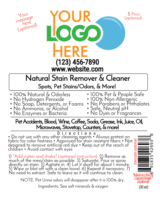 Case of 12, 32oz spray bottles: $107/case $8.97/bottle wholesale (MSRP $17.95/bottle)