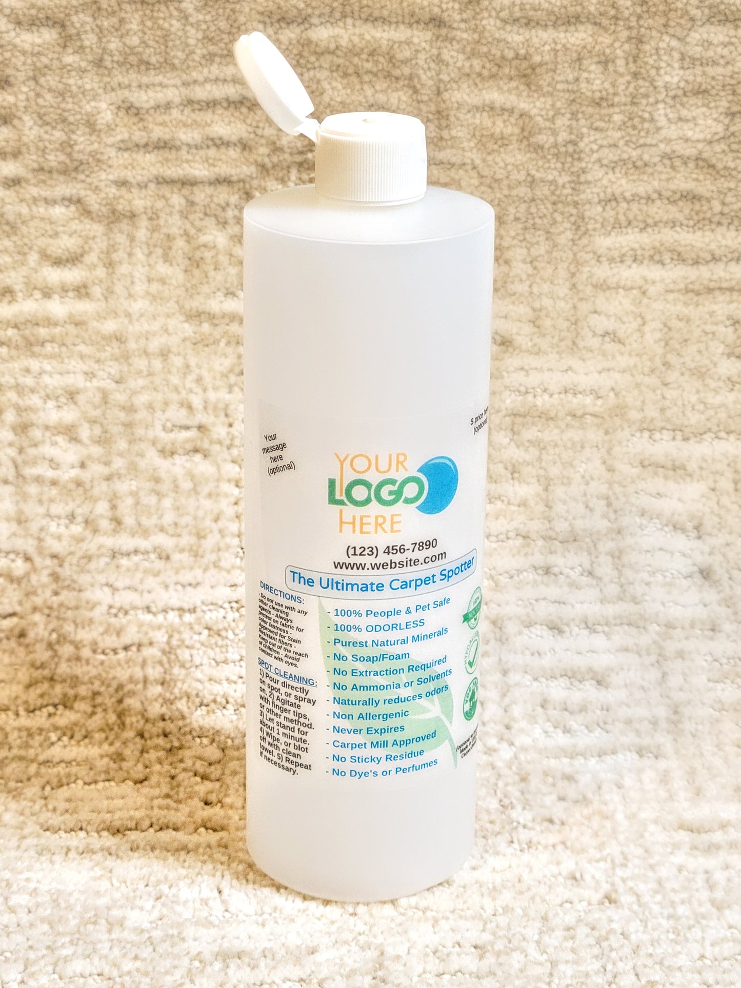 Case of 21, 16oz flip-top spotter bottles (Per bottle: Wholesale $5 / MSRP $9.95) FREE SHIPPING